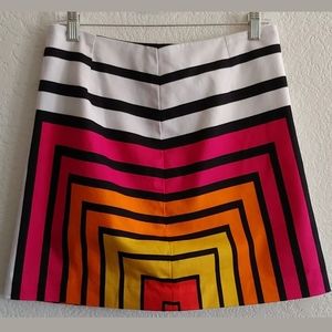 Worthington size 6 skirt 17" long multicolor
